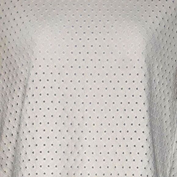 Zara White Short Sleeve Blouse Size Medium Minimalist Chic Summer Top - Picture 3 of 14